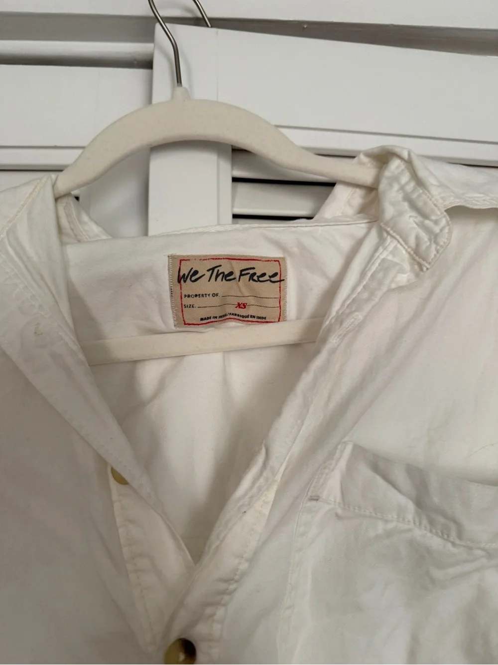 Free People We The Free Freddie Oversized Button Down  Shirt